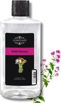 Scentchips® Wild Flowers - Geurolie Voor Aromadiffuser - Geurolie Voor Oliebrander - Etherische Olie - Essentiele Olie - Etherische Olien - 475ml