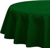 tuintafelkleed geschuimd, weerbestendig en antislip tafelkleed voor tuin, balkon en camping, rond 140 cm, groen