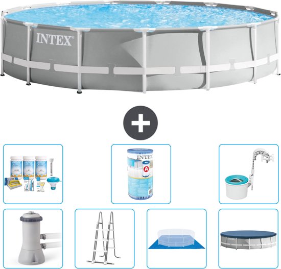 Intex Prism Frame Conjunto De Piscina 457x107 Cm 26724GN | Leroy Merlin