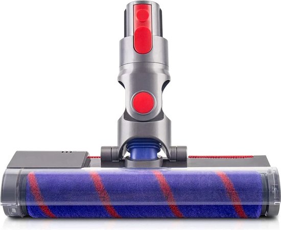 Shenna Commerce - Gemotoriseerde roterende Stofzuigerborstel -Compatible met Dyson V7 V8 V10 V11 V15 - Stofzuiger opzetstuk - Directe aandrijving – Accessoires - Vloerborstel met laser lighting voor tapijten en harde vloeren