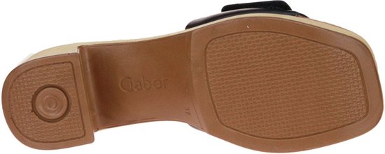 Gabor Comfort Slipper Zwart G-last