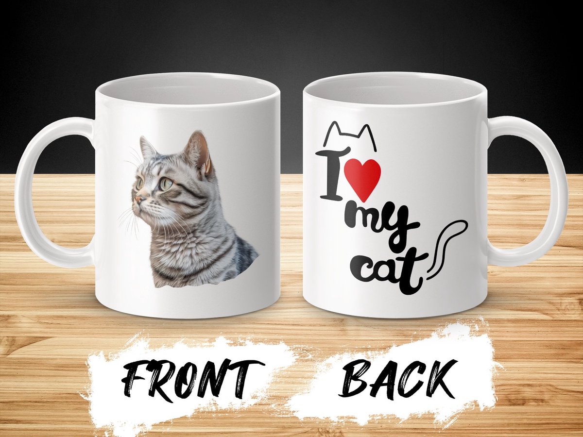 Mok Brazilian Shorthair cat - kat - I love my cat - cat lovers - katten