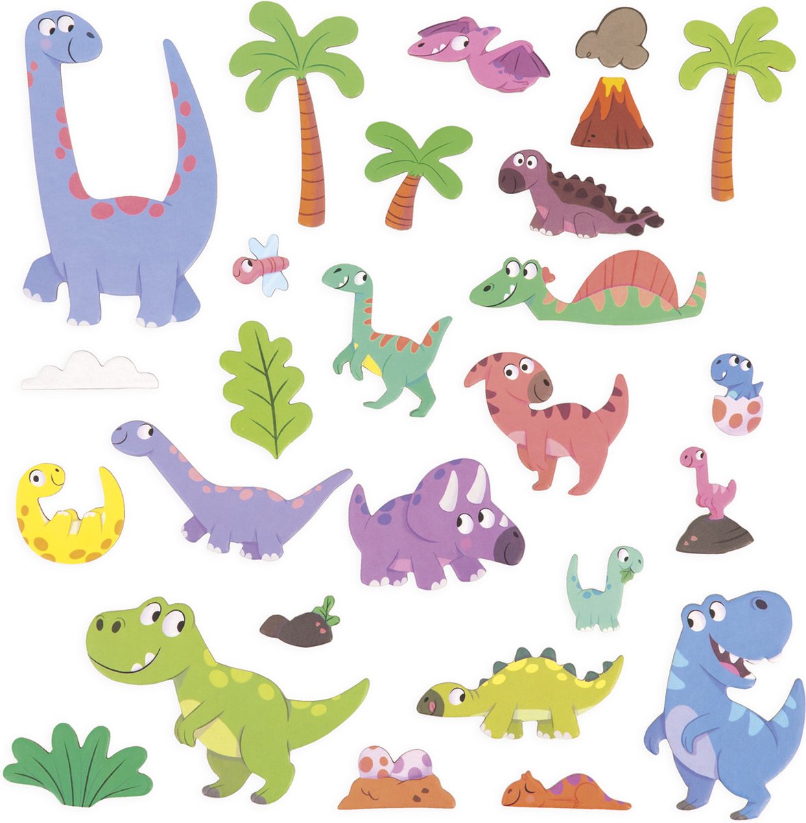 Janod - Magneti Stories - Dinosaurus – Educatieve magneetset — afbeelding 14