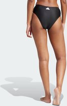 adidas Sportswear Iconisea High-Waist Bikini Bottoms - Dames - Zwart- XS