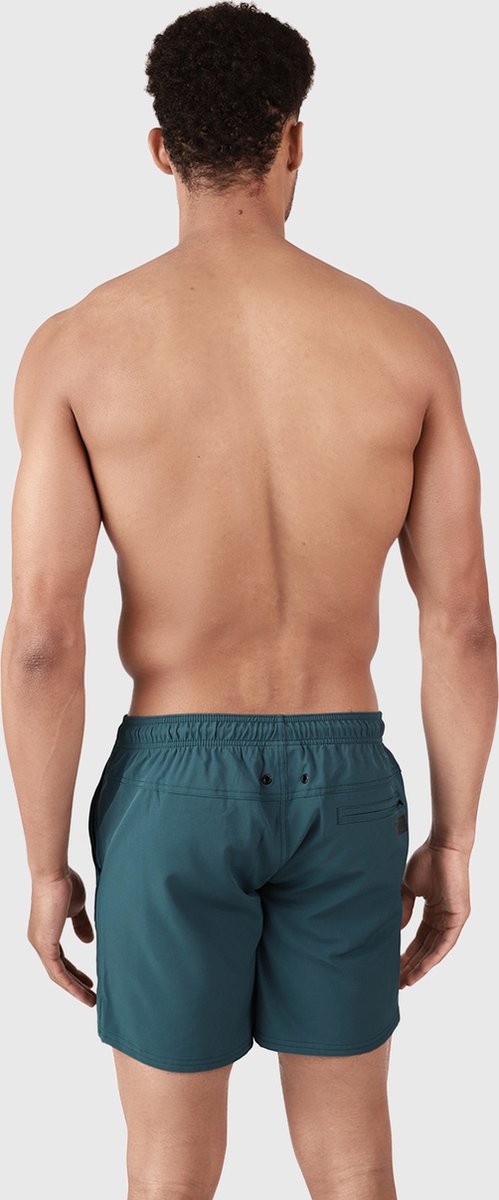 Brunotti Bru - conic Zwembroek Heren - Zwemshort met 4 - Way Stretch - Fuel Green — afbeelding 3