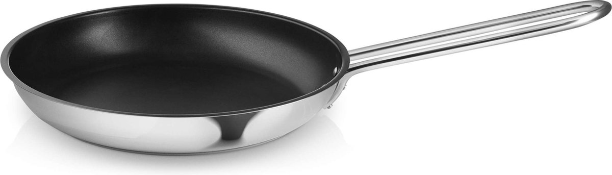 Eva Trio - Steel Line Recycled Koekenpan 28 cm Ceramic - Roestvast Staal - Grijs -