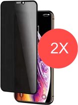 TG Techgrip - 2 Stuks Screenprotector Geschikt voor iPhone 11Pro Screen protector Privacy Glas Gehard Full Cover HD - Screenprotector Geschikt voor iPhone 11Pro Screenprotector Privacy Tempered Glass