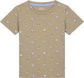 Prénatal peuter T-shirt - Jongens - Dark Taupe Brown - Maat 92