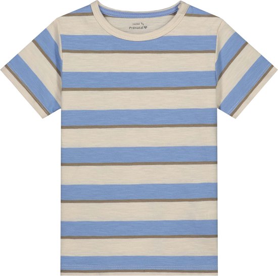 Prénatal peuter T-shirt - Jongens - Deep Sky Blue - Maat 104