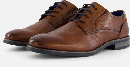 Bugatti Malco Veterschoenen cognac Leer - Maat 41