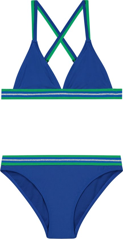 Shiwi Bikini set LUNA FIXED TRIANGLE SET - blue deep ocean - 170/176