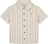 Kids Gallery baby blouse - Jongens - Bisquit - Maat 62