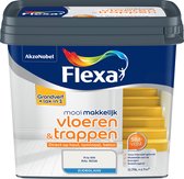 Flexa Mooi Makkelijk - Lak - Vloeren en Trappen - Mooi Ijswit - 750 ml