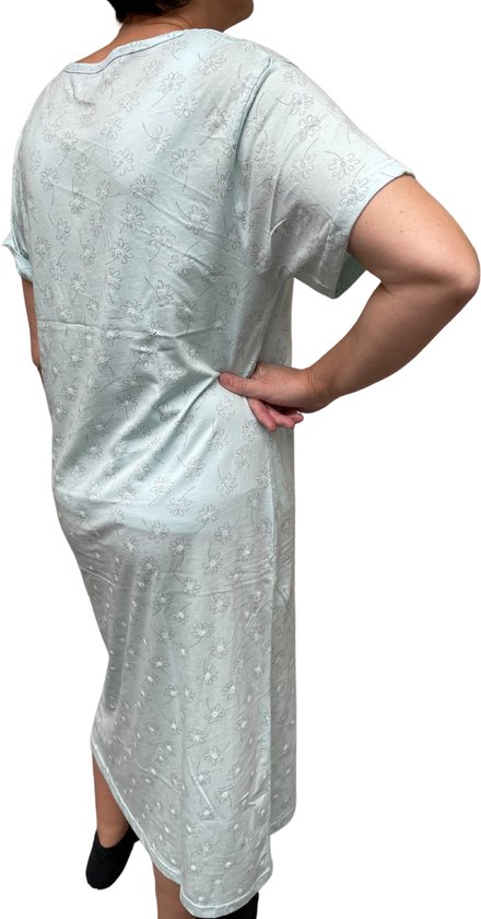 Cocodream/outfitter-dames katoenen pyjama BLUE GLOW-XL
