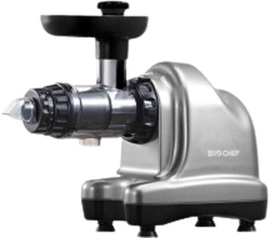 BIOCHEF Cold Press Juicer - Juicer - Cold Juicer - Cold Press - Juicers - Fruitspers - Juicer voor Groenten en Fruit - Axis Zilver - 150W van BioChef — afbeelding 2
