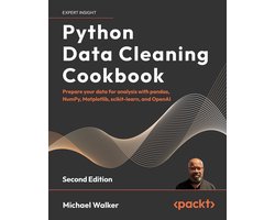 Omslag van Python Data Cleaning Cookbook