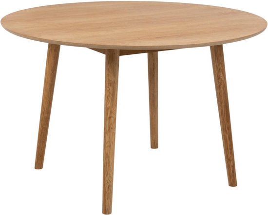 Eettafel Timor MDF Naturel Ø120cm - Giga Living