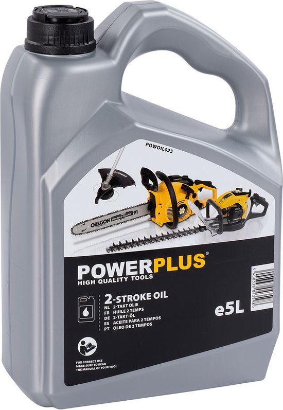 Powerplus - POWOIL025 - 2-takt olie - 5l van Powerplus — afbeelding 2