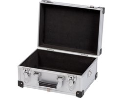 Kreator KRT640106S Gereedschapskoffer - 320 x 230 x 160 mm - zilver - (geleverd zonder gereedschap)