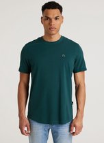 Chasin' T-shirt Eenvoudig T-shirt Brody Donkergroen Maat M