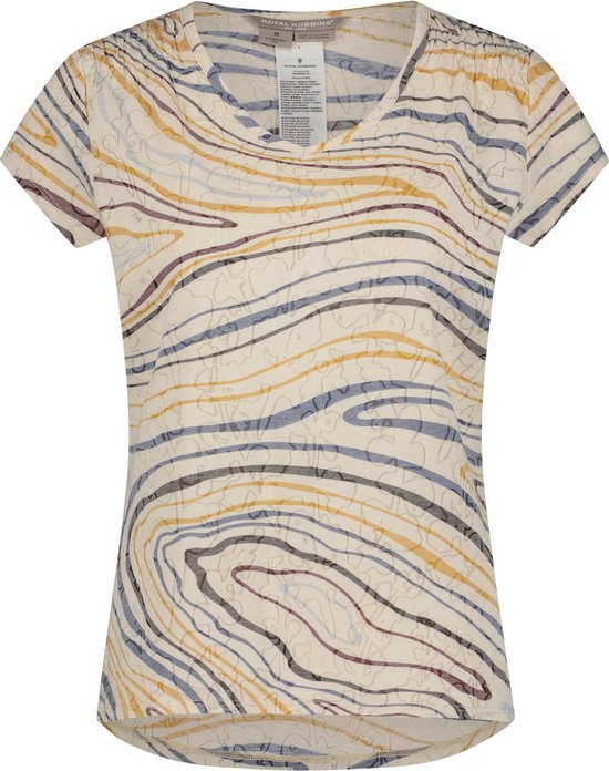 Royal Robbins Featherweight Tee - Outdoorshirt - Dames - Beige - Maat M