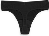 ImseVimse - Imse - Menstruatieondergoed - STRING Period Underwear - menstruatiestring / XS - eur 32/34 - zwart
