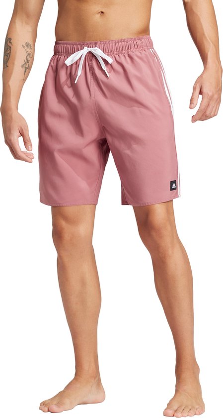 adidas Sportswear 3-Stripes CLX Zwemshort - Heren - Rood- L