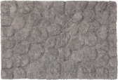 Sealskin Pebbles - Tapis de bain 60x90 cm - Coton - Gris