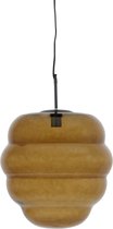 Light & Living Hanglamp Misty - Bruin - 45x45x48cm - Modern - Hanglampen Eetkamer, Slaapkamer, Woonkamer