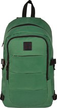 Paso school & business rugzak - 26 liter - 50x32x16 cm - 15 inch laptopvak – groen - laptoptas