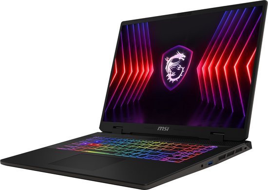 MSI Sword 16 HX B13VFKG-469NL - Gaming Laptop - Core i7 - RTX 4060 - 16GB/512GB - 144 Hz - 16 inch