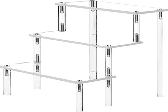 Acryl Präsentationsständer - Transparente Display-Aufsteller Für Kuchen, Süßigkeiten & Deko