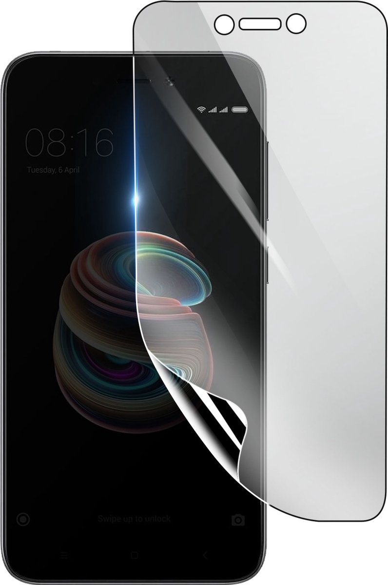 3mk, Geschikt voor Xiaomi Redmi 5A, Schokbestendige Hydrogel Screenprotector, Transparant