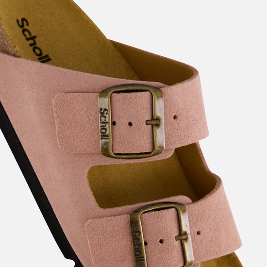 Sandales pour femmes Scholl Josephine en daim rose - Pointure 42