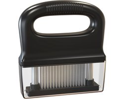 Vleesvermalser - Voor kip - rundvlees - varkensvlees - Vleesvermalser Vleesprikker - RVS - Vleesvermalser - bbq accesoires - Maak uw vlees heerlijk mals - Steak - Meat Tenderizer - Hand Prikker vlees