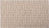 Tapijt MALEK van Jacquard geweven stof - 160x230cm - Lichtbeige