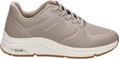 Skechers Arch Fit S-Miles Mile Makers Dames Sneakers - Taupe - Maat 38