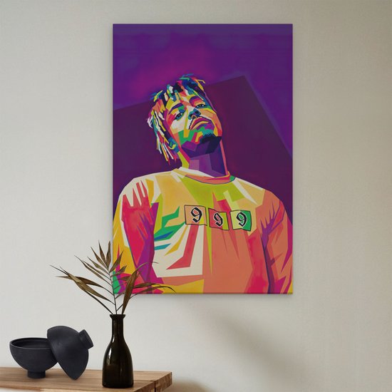 Artaza - Peinture sur Canevas - Juce WLRD 999 en couleurs abstraites - 40x60 - Petit - Photo sur Toile - Impression sur Toile