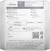 Sagami Original latexvrij condoom