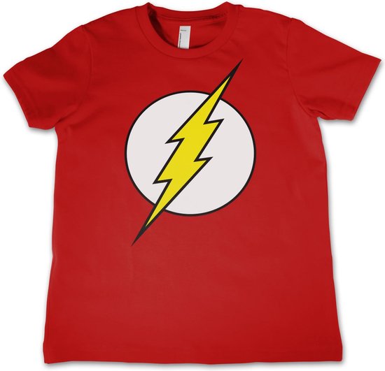 Flash - T-Shirt - Emblem - Kids Red (10 jaar)