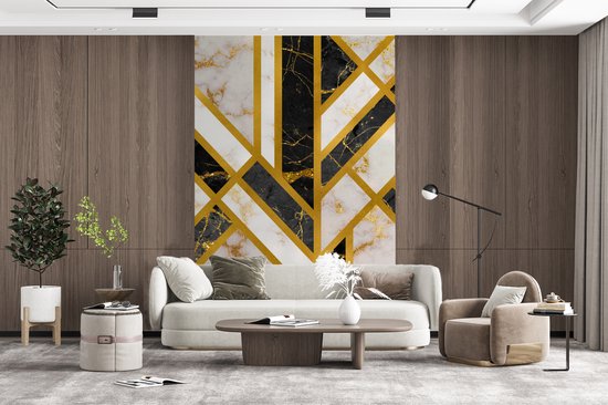 Papier peint - Papier peint Papier peint photo Marbre - Design - Luxe - Largeur 200 cm x hauteur 300 cm