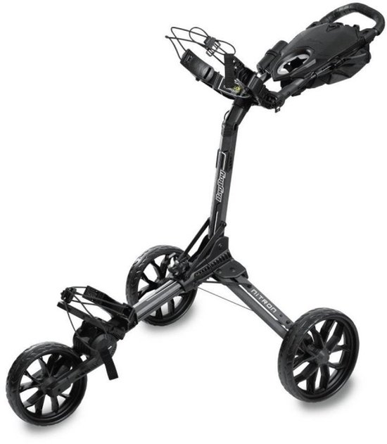 Bagboy Nitron Golftrolley - Zwart — afbeelding 2