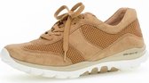 Gabor rollingsoft sensitive 56.966.34 - dames wandelsneaker - bruin - maat 40.5 (EU) 7 (UK)