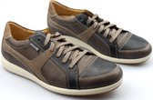 Mephisto NORIS lederen veterschoenen Heren grijs/bruin - Maat 42.5