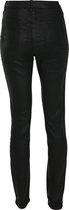 Cassis Dames Gecoate slim broek met pythonmotief - Sportbroek - Maat 42