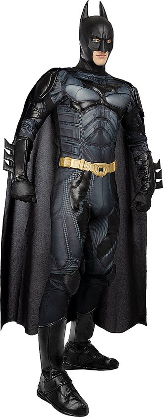 FUNIDELIA The Dark Knight Batman kostuum - Diamond Edition voor mannen The Dark Knight - Maat: - Zwart