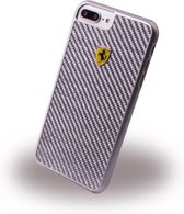 Ferrari mobiele telefoon hoesje Iphone 7/8 Plus Zilver