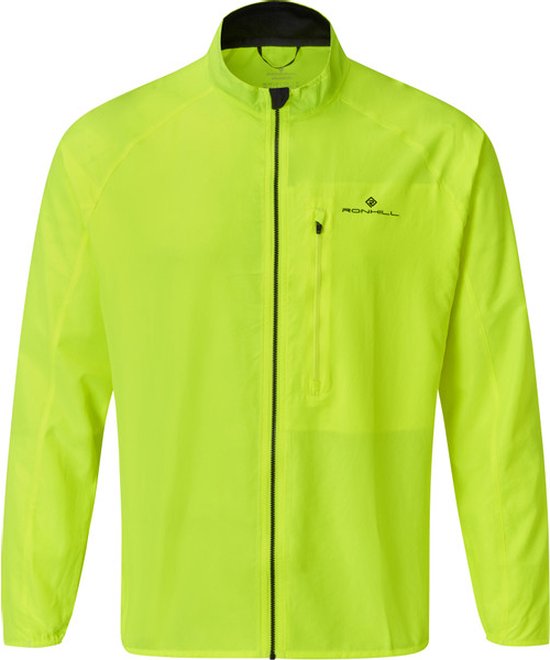 Ronhill Core Jacket Heren - sportjas - geel/zwart - maat M