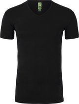 Alan Red - Bamboo T-shirt Zwart - Maat XXL - Body-fit