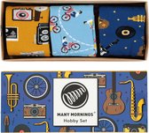 Many Mornings gift set (3-pack) -  Hobby Set - Unisex - Maat: 35-38